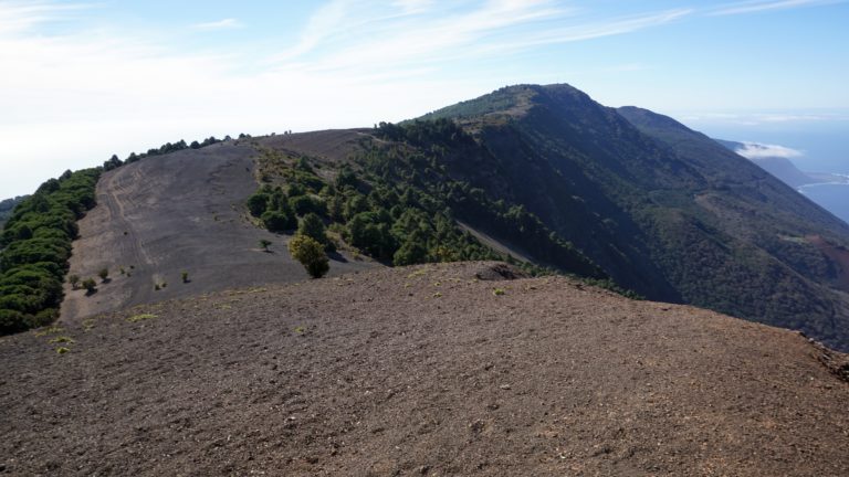 Rückblick vom Tenerista auf den Malpaso