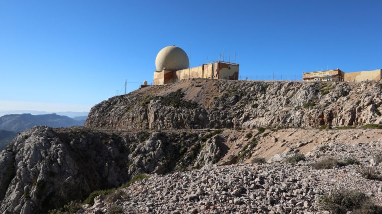 Radarstation auf dem Puig Major