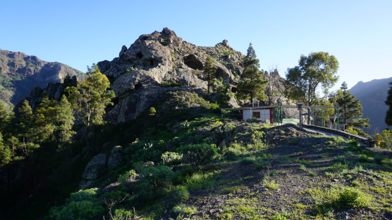 Felsenhöhlen bei der Ermita San Juan