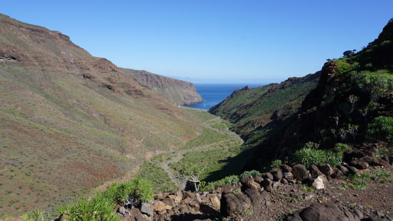 Blick in den Barranco de la Guancha