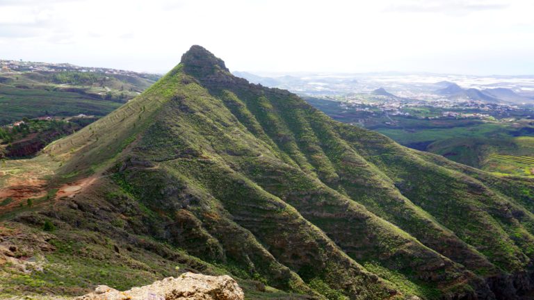 Blick zum Roque Imoque vom Roque de los Brezos