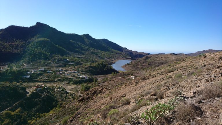Blick auf die Embalse de Chira