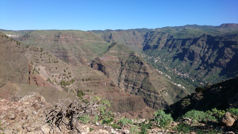 Blick ins Valle Gran Rey