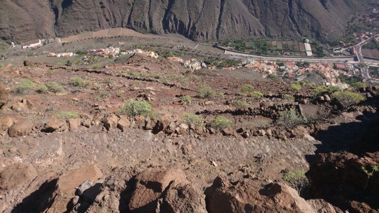 Abstieg nach La Calera