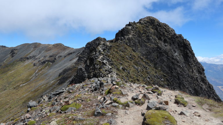 Grüne Kuppe vor dem Nordgipfel