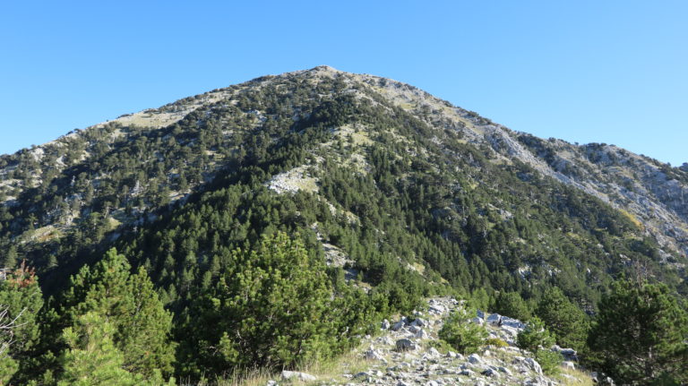 Aufstieg zur Maja e Qorres