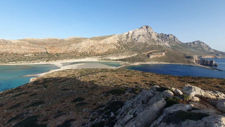 Panoramabild vom Tigani Aussichtspunkt