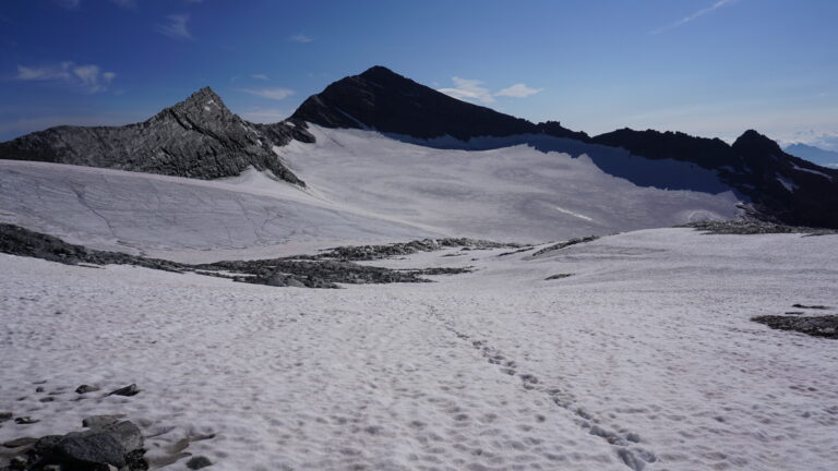 Blick vom Breithornpass zum Monte Leone