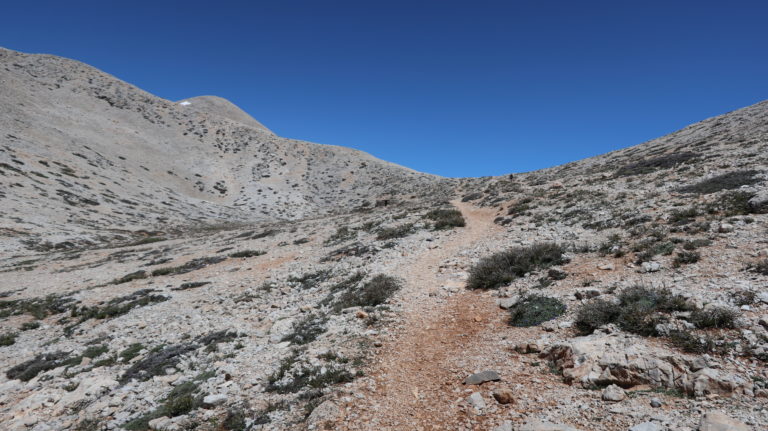 Aufstieg zum Rousies Pass