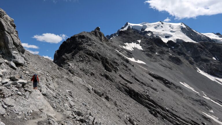 Die Payer Hütte ist eine hervorragende Aussichtsloge, die auch gerne von Tagesgästen besucht wird.