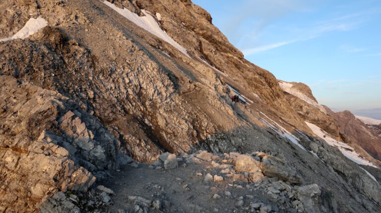 Querung zum Gletscher