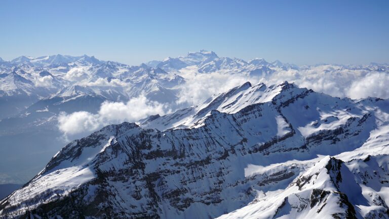 Gipfelblick zum Grand Combin