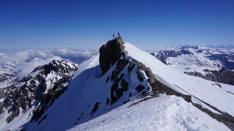Gipfelfelsen Sommet des Diablerets