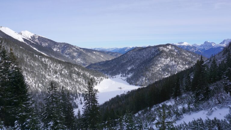 Blick auf die Esterbergalm
