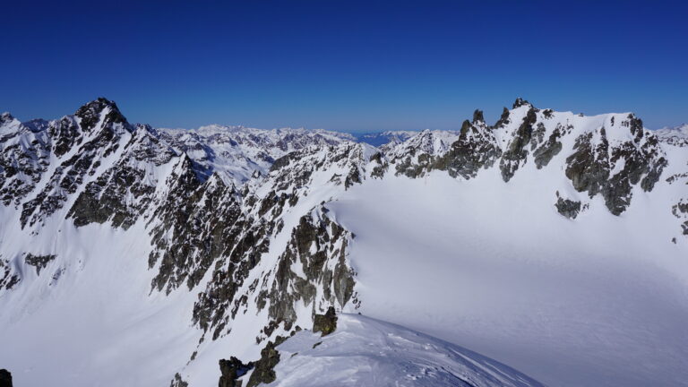Blick zum Vorder Jamspitz