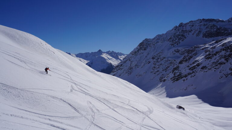 Kurz oberhalb der Tuoihütte