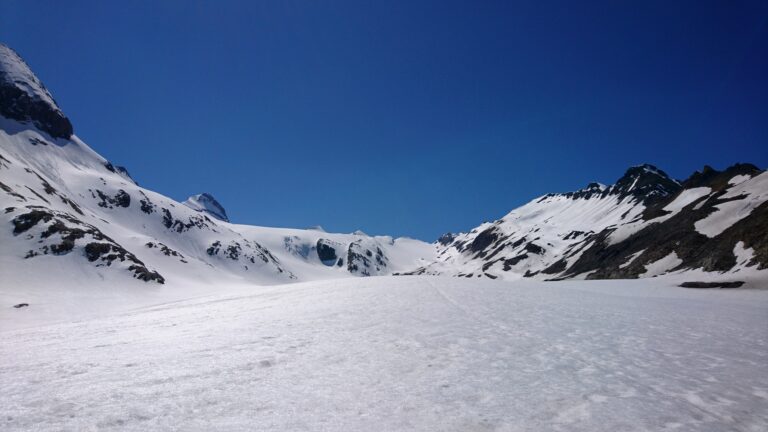 Beginn des Gletschers nach dem Griessee