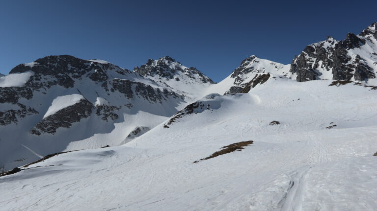Beginn an der Pizolhütte