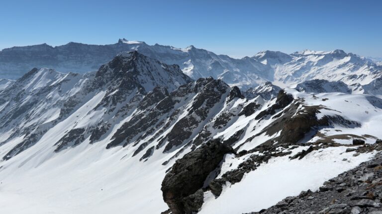 Blick zum Ringelspitz, dem höchsten St. Galler