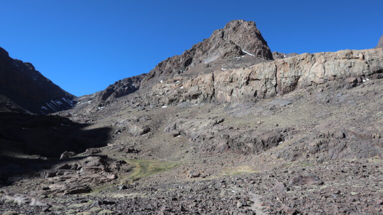 Weg zum Tizi n'Ougane (Pass)