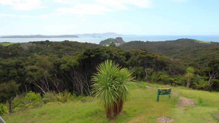 Blick vom Flagstaff Hill zum Tapeka Point