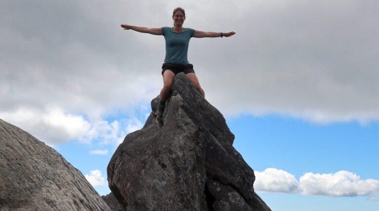 Riding the pinnacle