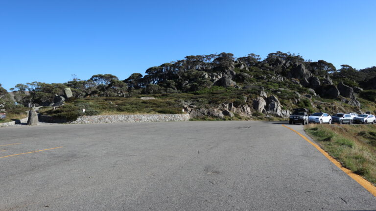 Charlotte Pass mit Aussichtspunkt
