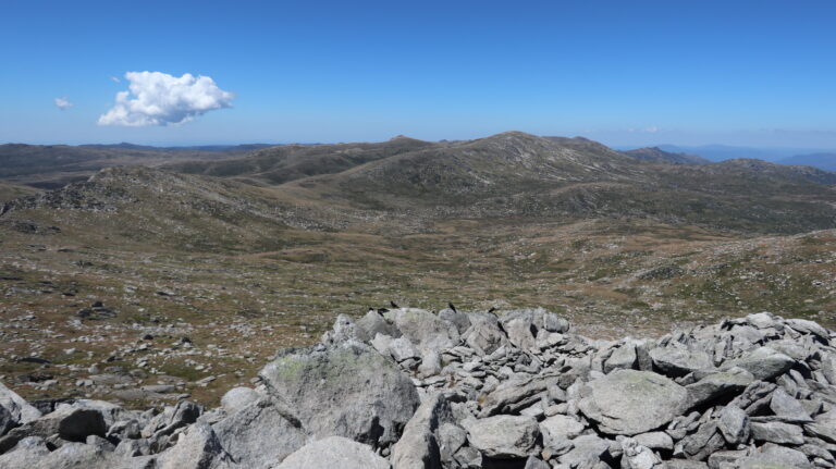 Blick zum Kosciuszko