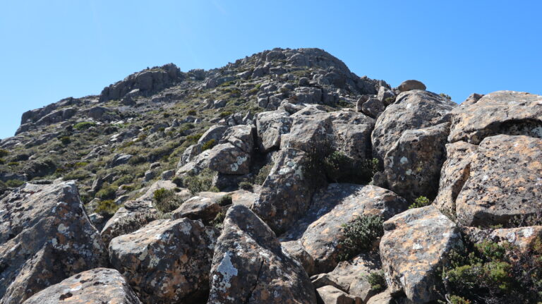 Blockkraxelei zum Mount Eliza