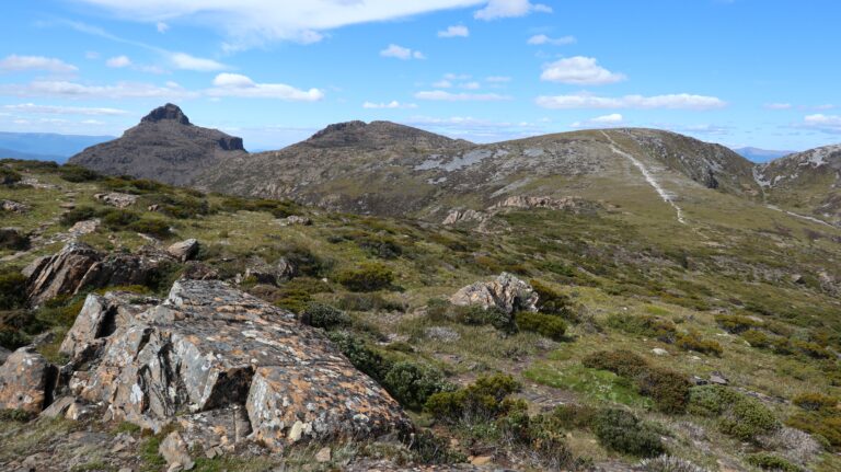 Weg vom Mount Eliza zum Mount Anne