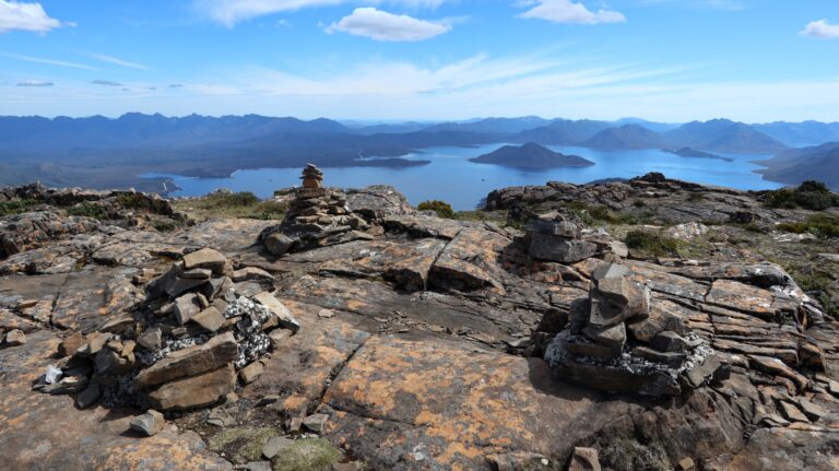 Der Ausblick vom Mount Eliza ist auch schön.