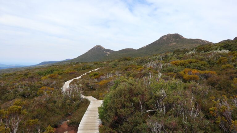Hartz Peak und Mount Snowy