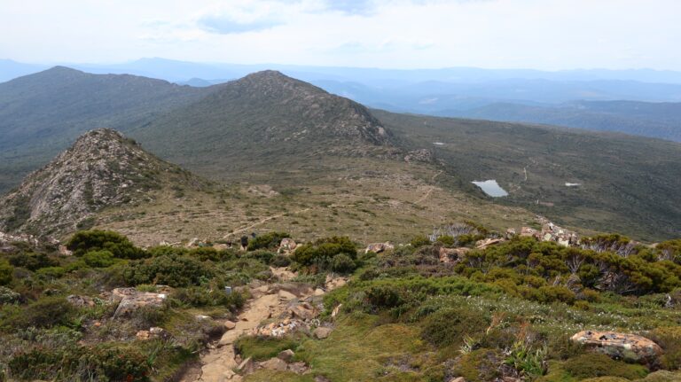 Blick auf den Hartz Peak Weg