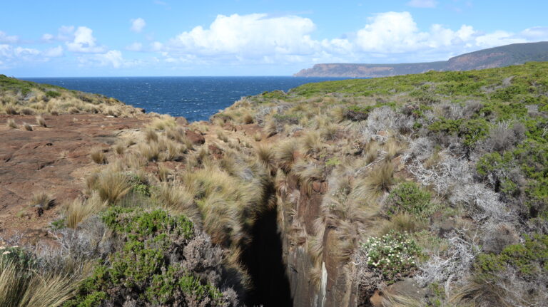 Maingon Blowhole - leider gerade nichts los.
