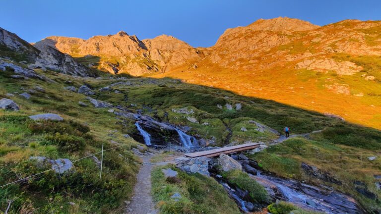 Aufstieg zum Rifugio Tazzetti