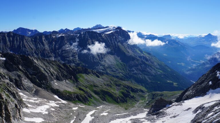 Blick Richtung Bernina-Massiv