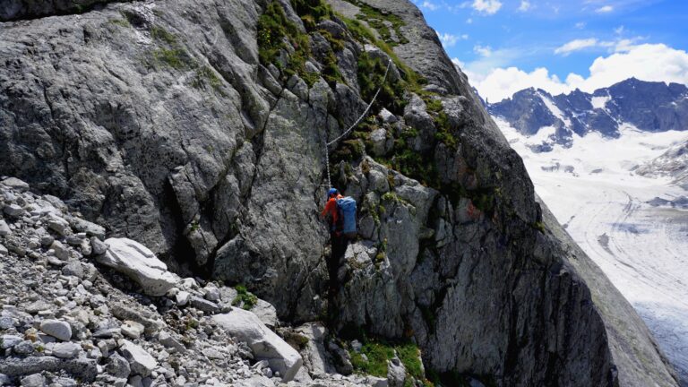 Fast ein Panoramaklettersteig