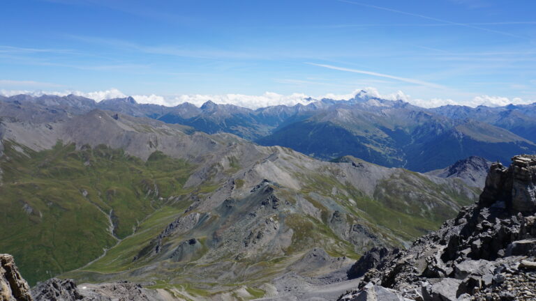 Blick zum Monviso