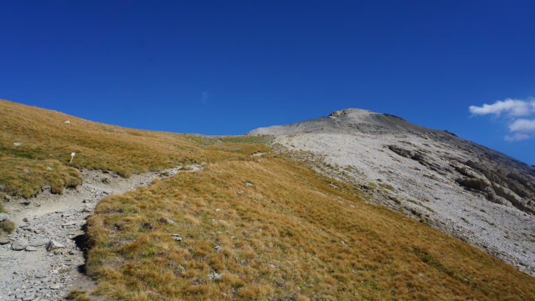 Kurz vor dem Col de Chaberton