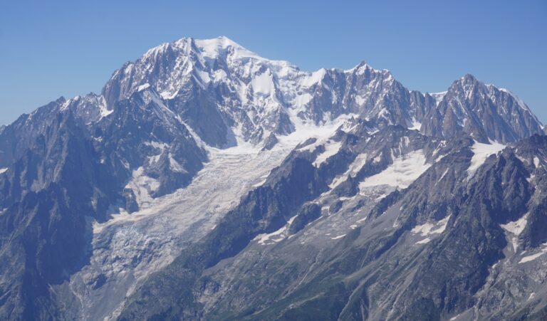 Zoom zum Mont Blanc