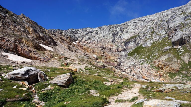Aufstieg zum Col de la Masse
