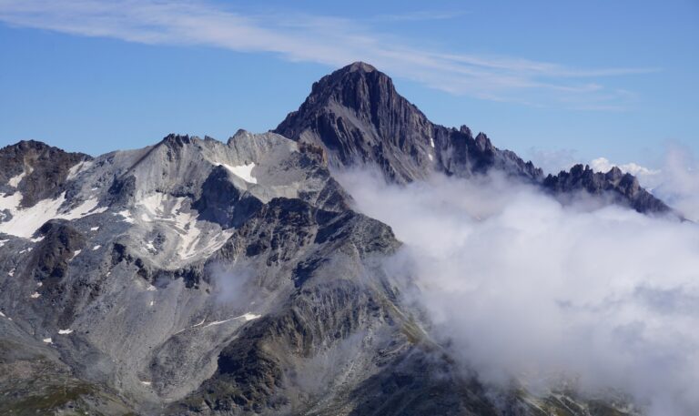 Blick zur Dent Parrachée