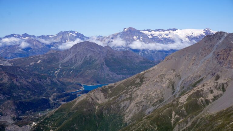 Blick zum Mont Cenis Pass und der südwestlichen Vanoise