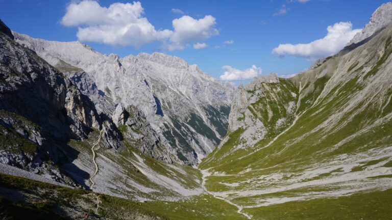 Weg vom Gatterl zum Feldernjöchl