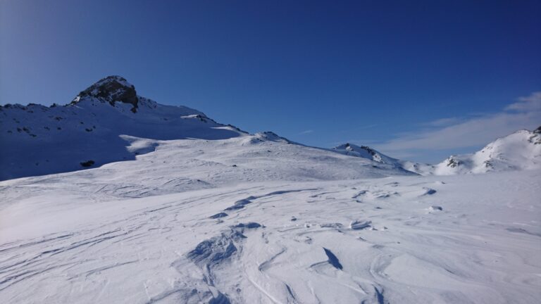 Flachpassage unterhalb des Piz Forcellina