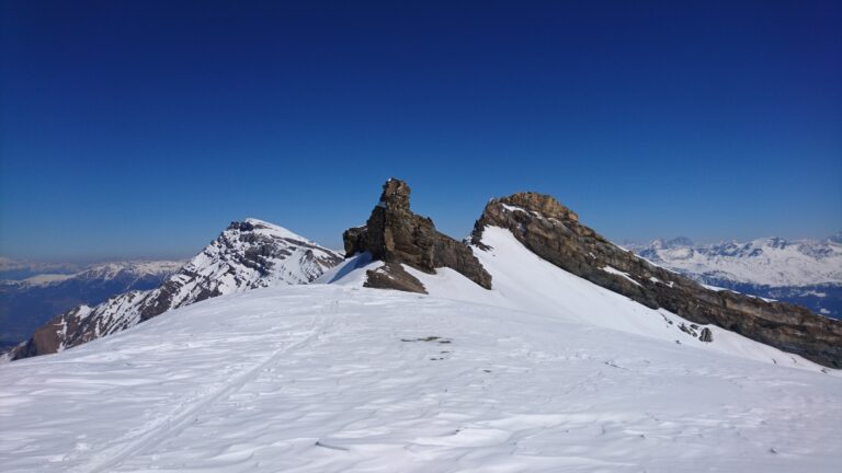 Auf dem Ostgratsattel