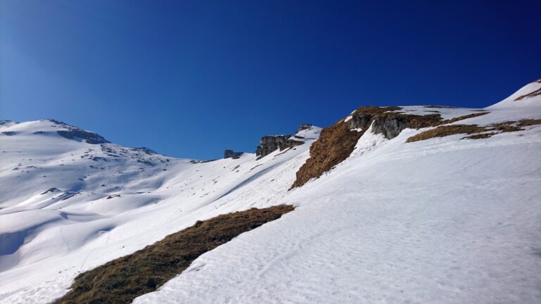 Querung des Piz Tuf-Westhangs
