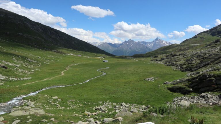 Fond d'Aussois talauswärts gesehen