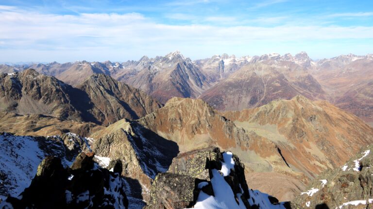 Gipfelblick zur Silvretta