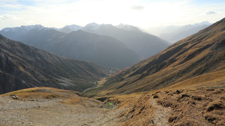 Abstieg ins Val Laschadura